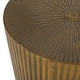 preview thumbnail 8 of 7, Langseth Iron Sunburst Side Tables (Set of 2) by Christopher Knight Home