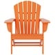 preview thumbnail 78 of 96, Altura Classic Outdoor Eco-Friendly All Weather Adirondack Chairs with Side Table (3-Piece Set)