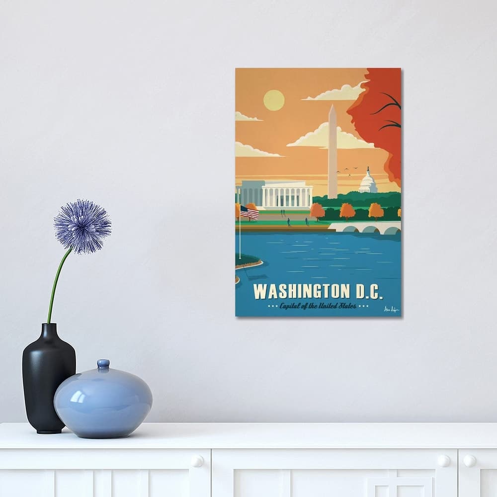 iCanvas "Washington D.C." by IdeaStorm Studios Canvas Print