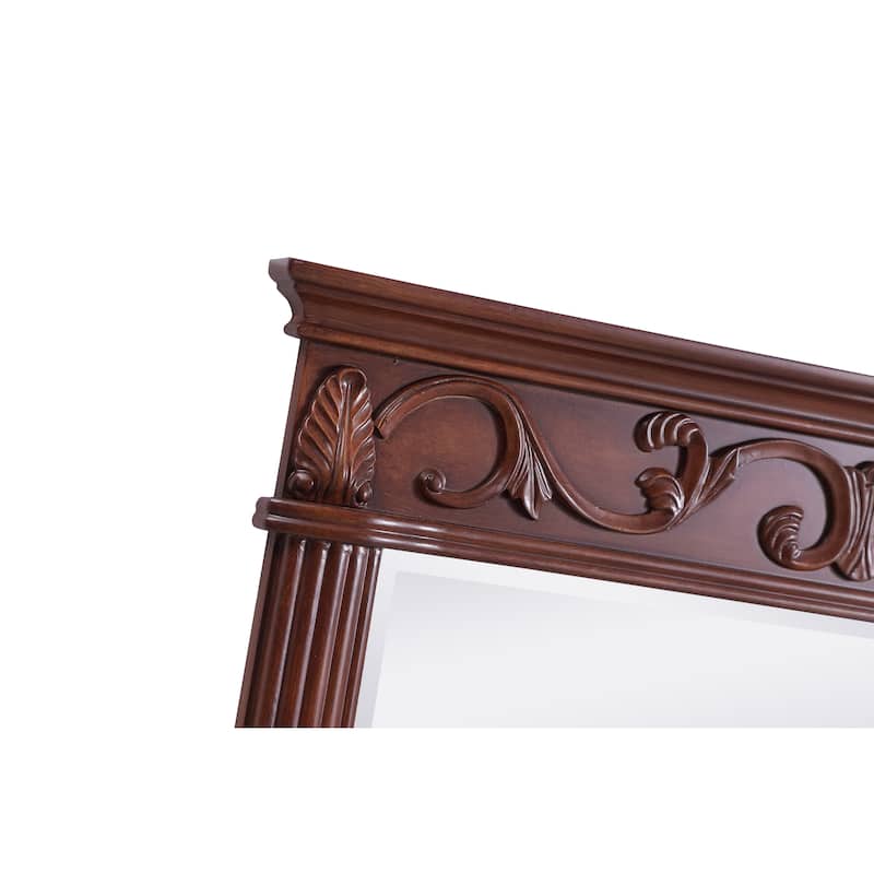 Roman 32" Teak Mirror
