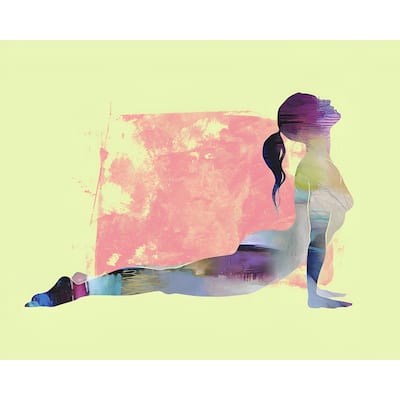 Upward Facing Dog Sun by Tim Parker Art Poster - 24 x 19.2 Inch