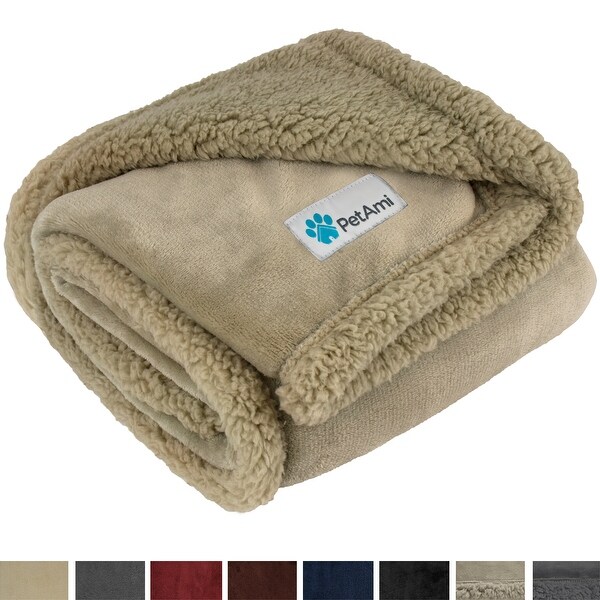 fluffy dog blanket
