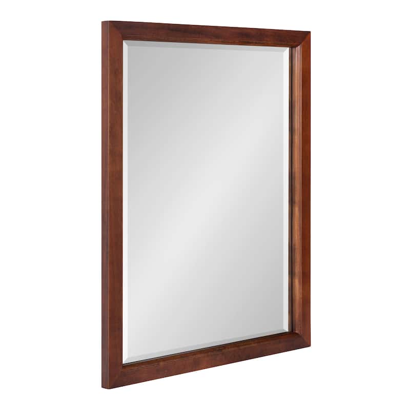 Kate and Laurel Hogan Wood Framed Wall Mirror