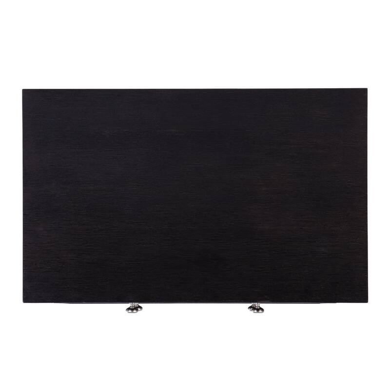 Dana 28 in. W Rectangular Wood 2 Drawer Nightstand with Top Shelf