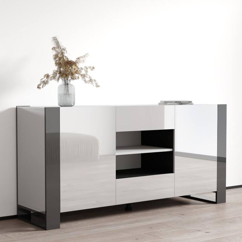 Woody Modern 64.5-inch Sideboard Buffet