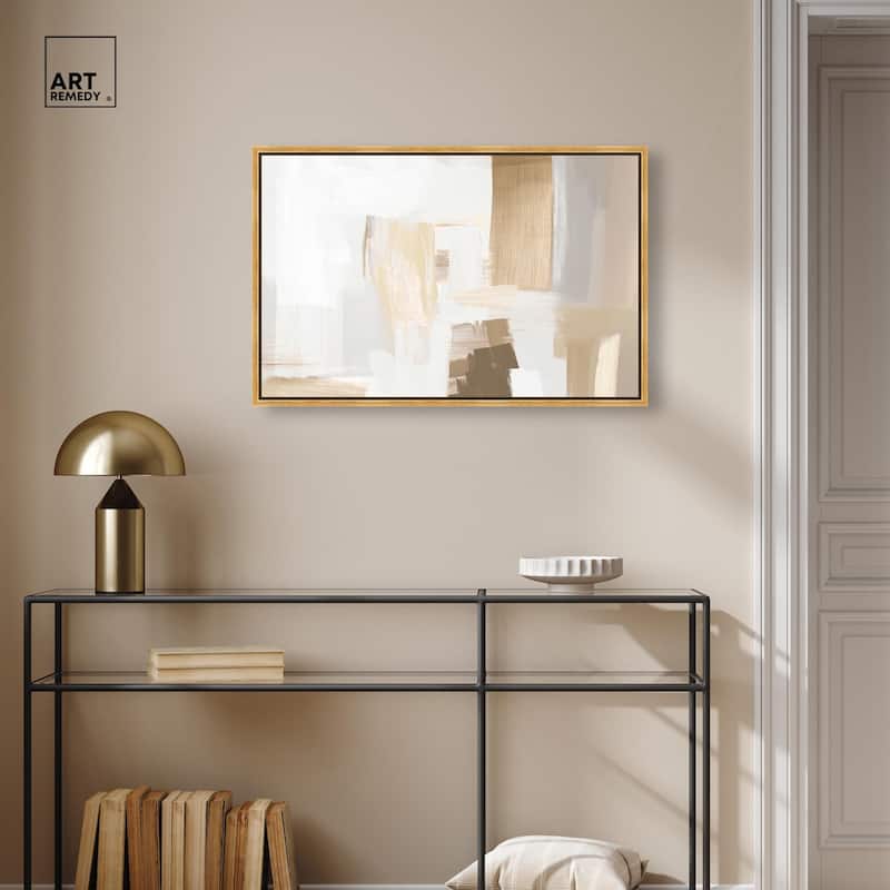 Honeycomb Hues II Canvas by Art Remedy