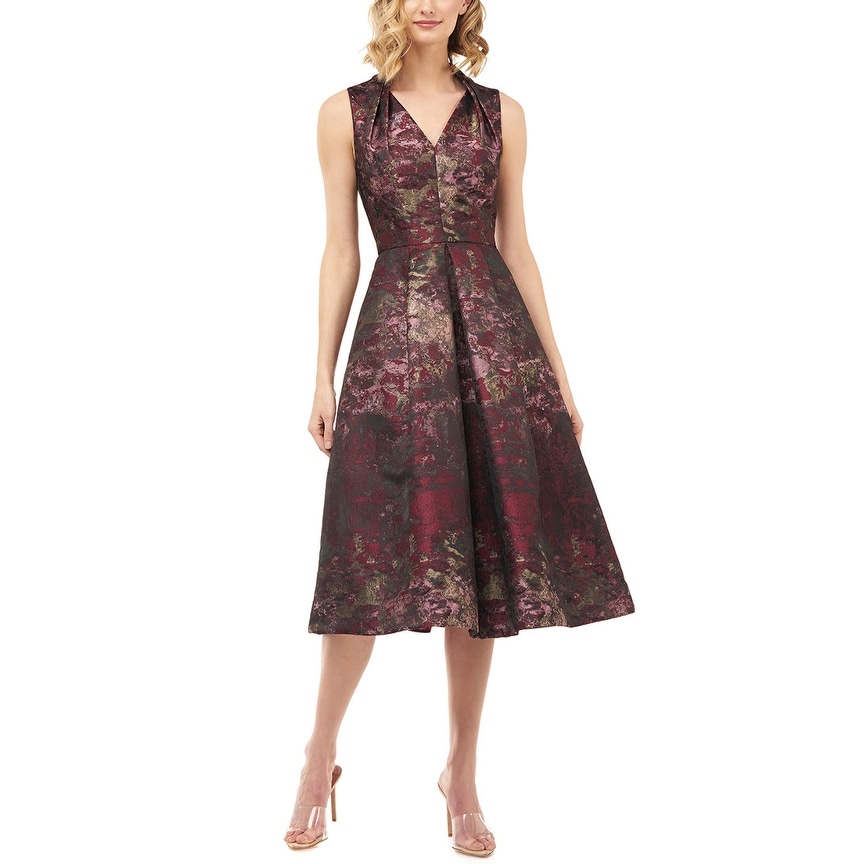 kay unger midi dress