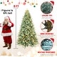 preview thumbnail 8 of 26, Blue PE/PVC Mixed Automatic Christmas Tree (with Lights/without Lights)