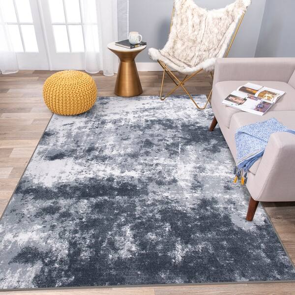 Shop Contemporary Modern Abstract Non Skid Area Rug Overstock 31640540