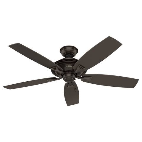 Hunter 52" Rainsford Outdoor Ceiling Fan with Pull Chain, Wet Rated