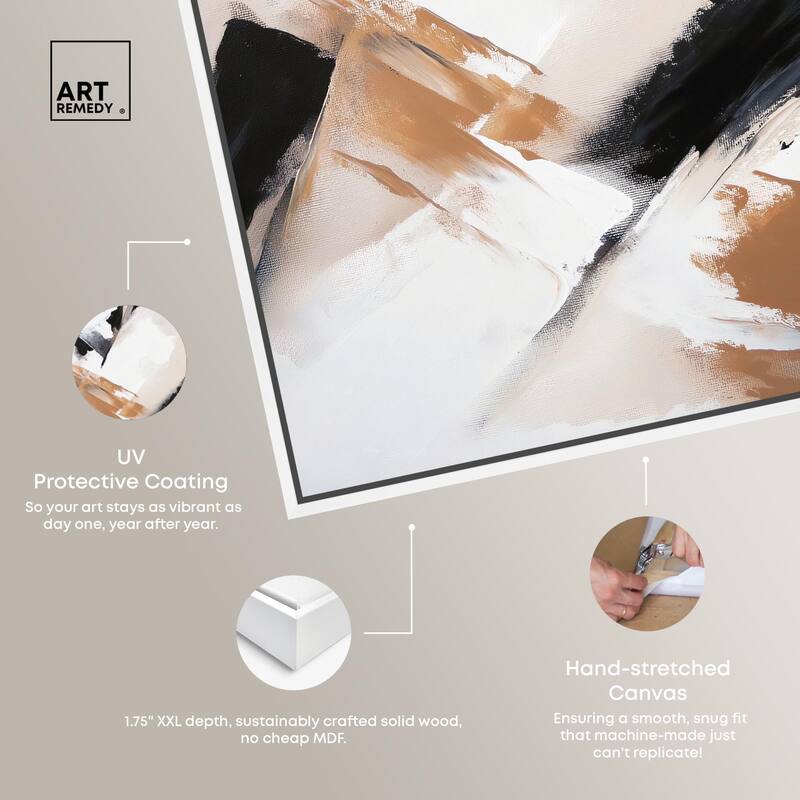 Sable and Sand II Canvas by Art Remedy