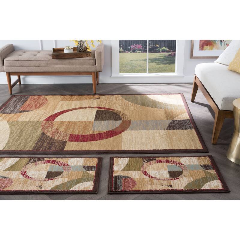 Rhythm Modern & Contemporary Geometric Indoor Area Rug
