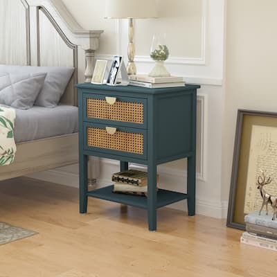 2 Drawer Side End table