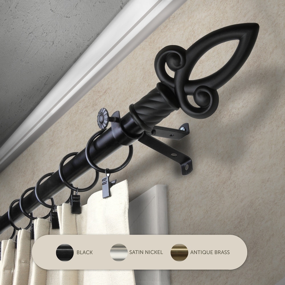 InStyleDesign Saber Adjustable Curtain Rod