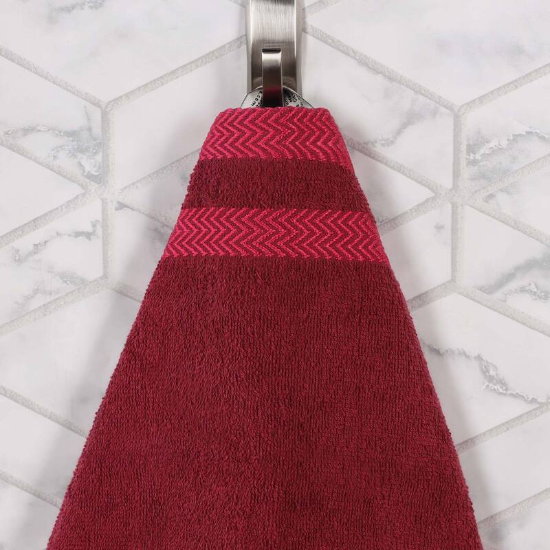 Superior Hays Cotton Soft Medium Weight Hand Towel Set of 6