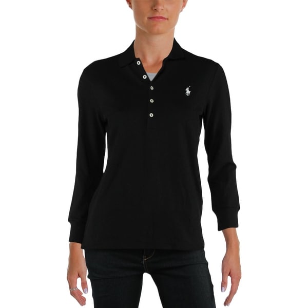 women's long sleeve ralph lauren polo shirts