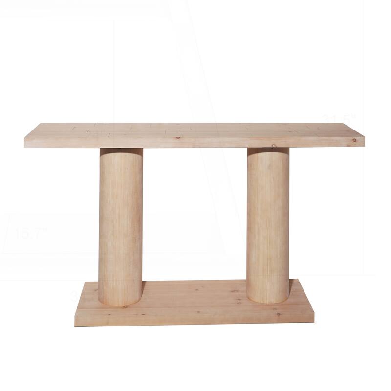 Modern Minimalist Wooden Console Table with Stunning Design for Various Rooms