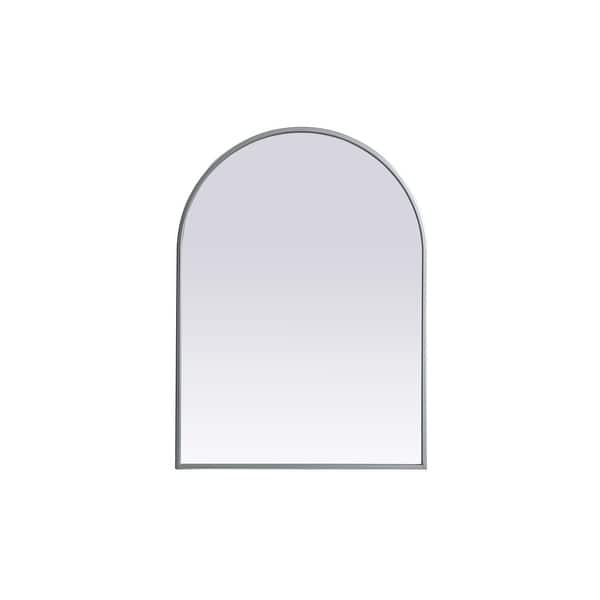 slide 2 of 11, Elegant Lighting MR1A2230 Ayra 22" W x 30" H Modern Arched Bathroom Silver