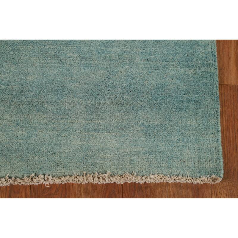 Stripe Gabbeh Modern Foyer Rug Handmade Wool Carpet - 2'9"x 4'0"