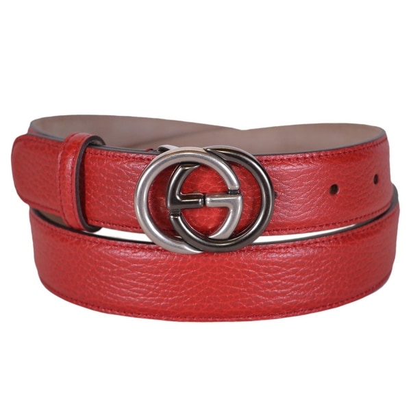 gucci belt men red