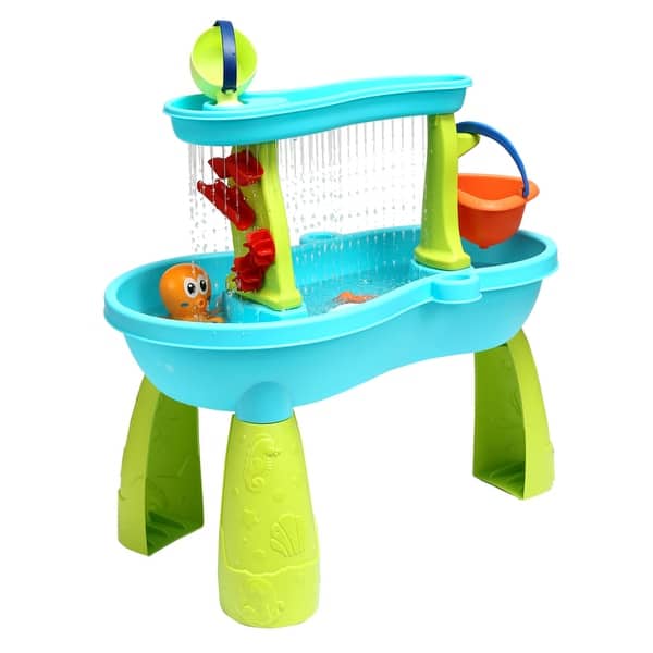 slide 2 of 5, Trimate Toddler Sensory Sand and Water 2 Tier Table| Indoor & Outdoor Water and Sand Toy and Play Table for Kids