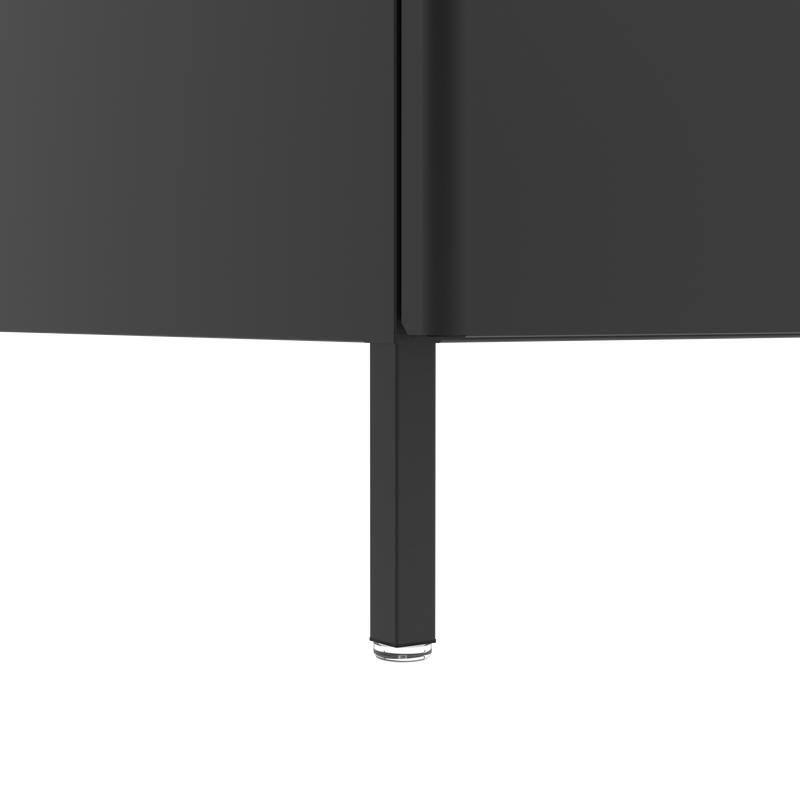 2 Door Steel Pink Storage Accent Storage Locker with Six