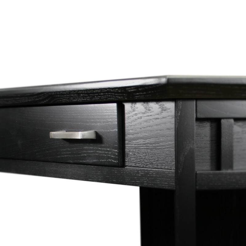 Corner Computer Desk - Writing & Laptop Desk, Modern Study Table, Oak Finish, 20"D x 48"W x 30.25"H