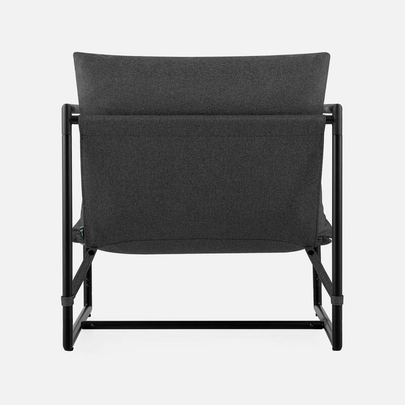 Priage by ZINUS Metal & Upholstered Sling Accent Chair