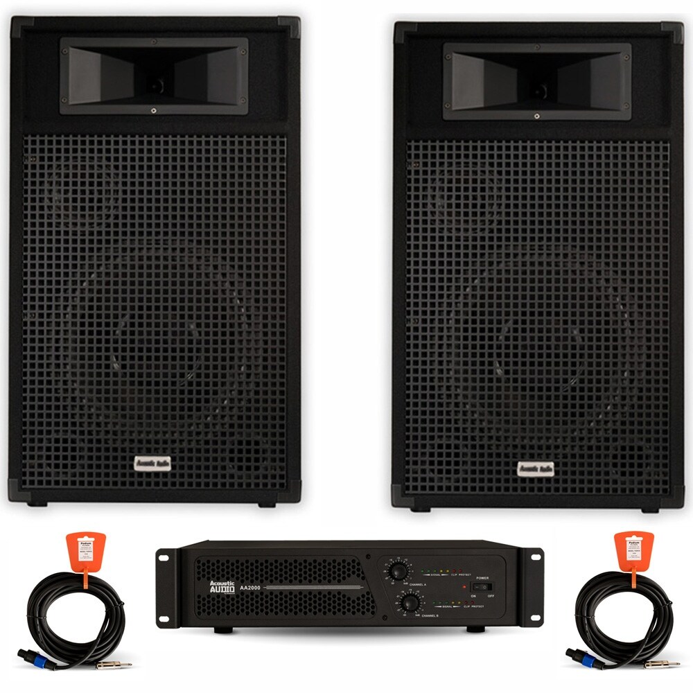 acoustic audio pa speakers