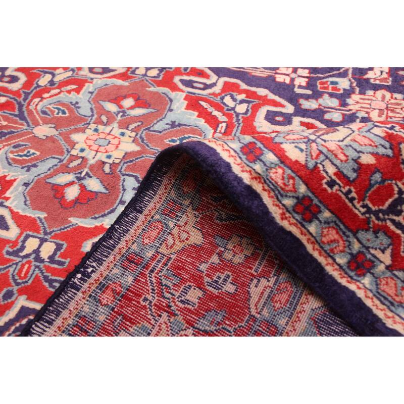 ECARPETGALLERY Hand-knotted Anadol Navy Wool Rug - 4'1 x 6'7