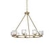 preview thumbnail 21 of 58, Colton Chandelier Satin Gold - 32"