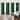 Deconovo Silver Line Colorful Blackout Curtains(4 Panel)