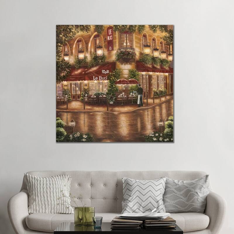 iCanvas "Cafe Le Buci" by Betsy Brown Canvas Print