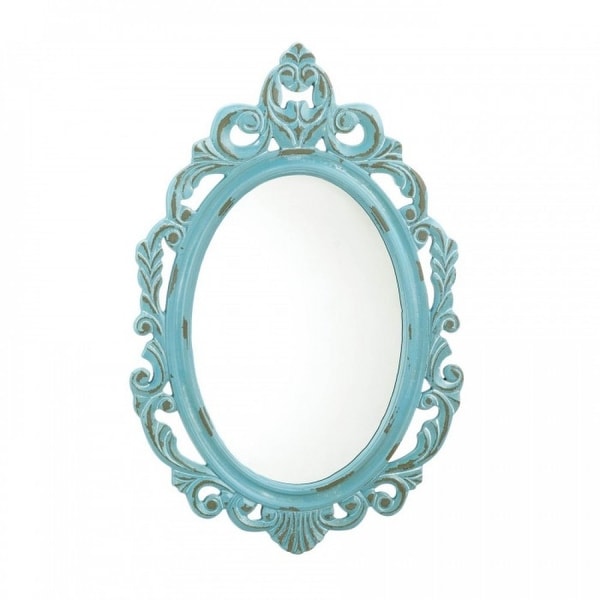 Baby Blue Accent Mirror. Opens flyout.