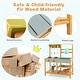 preview thumbnail 7 of 7, Costway Wooden Play Kitchen Set, Outdoor Kid's Mud Kitchen with Faucet - See Details