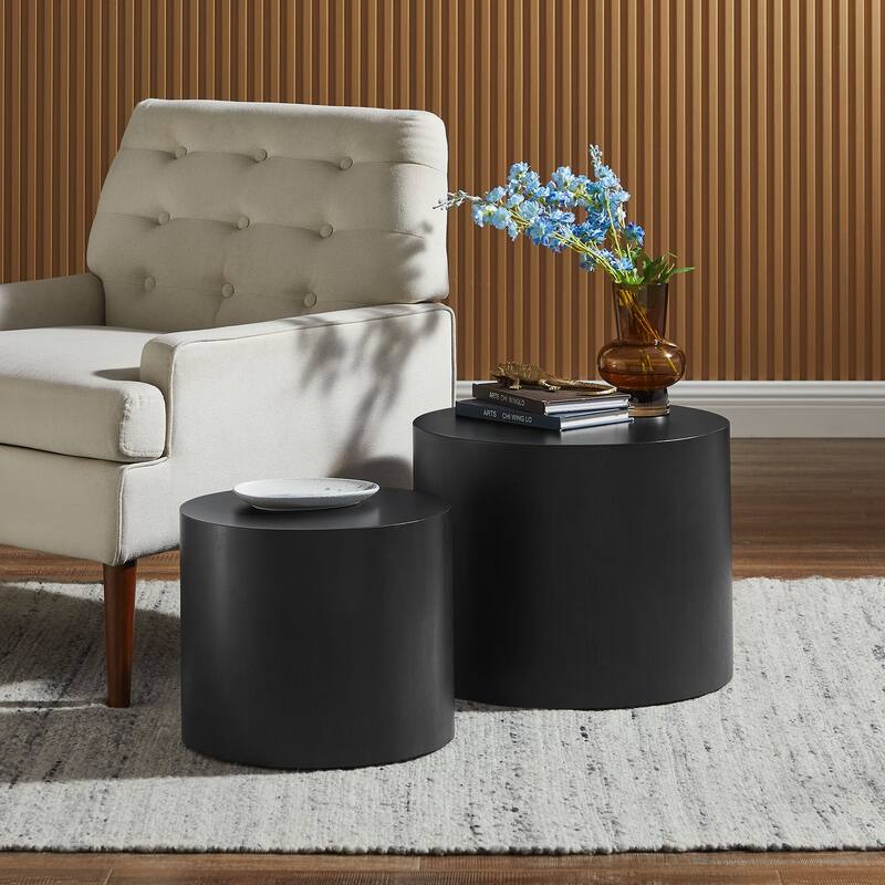 Amani Round Nesting Coffee TablesSet of 2