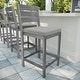 preview thumbnail 13 of 20, Martha Stewart 2PK All-Weather Patio Bar Stools with Seat Cushions - 19.5"W x 22.5"D x 44.5"H