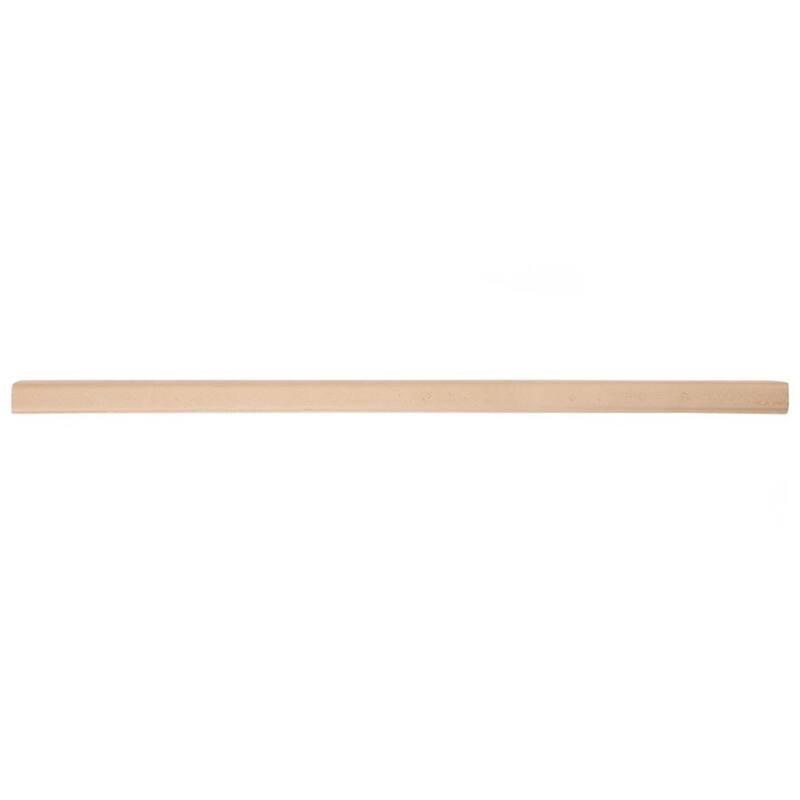 Merola Tile Twist Orange Sunset 1/2" x 11-3/4" Ceramic Wall Trim - (1 Tile)