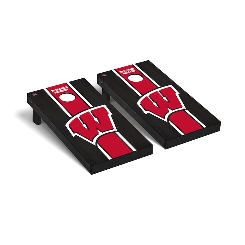 Wisconsin Badgers 2x4 Pro Cornhole Boards - V6 - Include Team Logo Bags