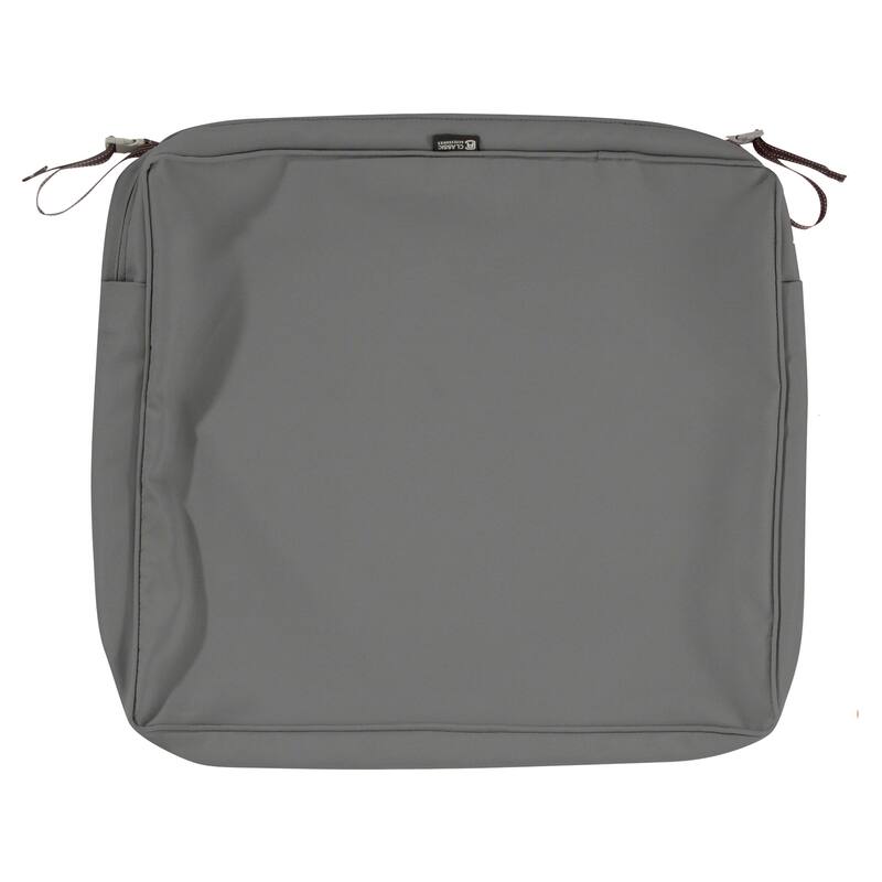 Classic Accessories Montlake Water-Resistant Patio Seat Cushion Slip Cover