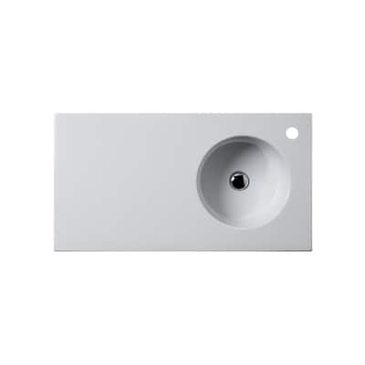 WS Bath Collections Skyland 32" Ceramic Vanity Top Sink with Single