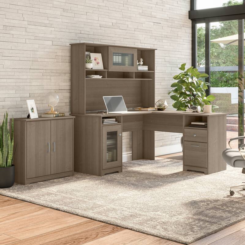 Bush Furniture Cabot Small Storage Cabinet with Doors