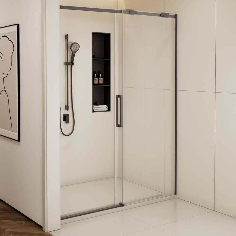 Semi-Frame Single Sliding Shower Door