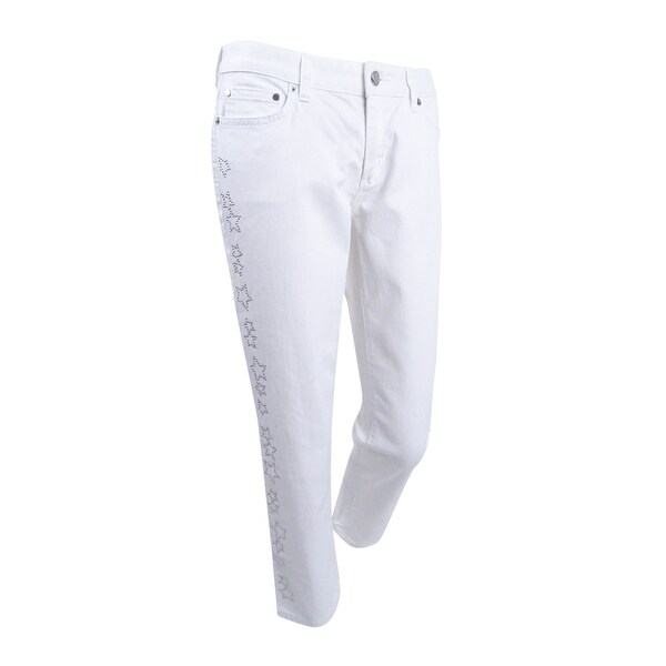 michael kors white skinny jeans