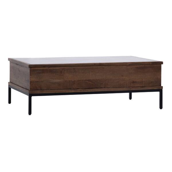Hilario Traditional Coffee Table, Medium Brown Bed Bath & Beyond