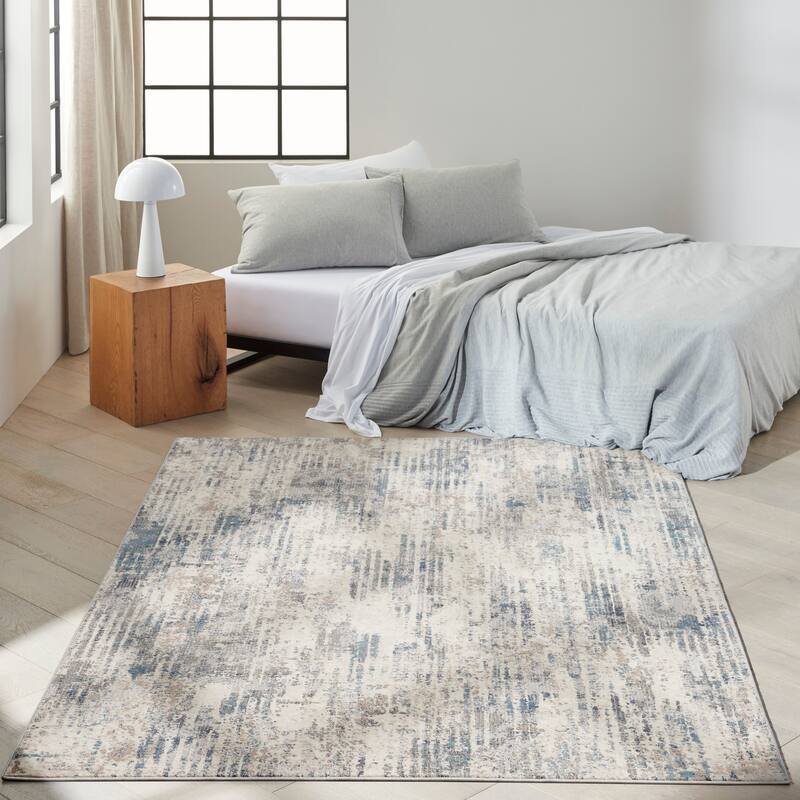 Calvin Klein Infinity Contemporary Abstract Vintage Area Rug