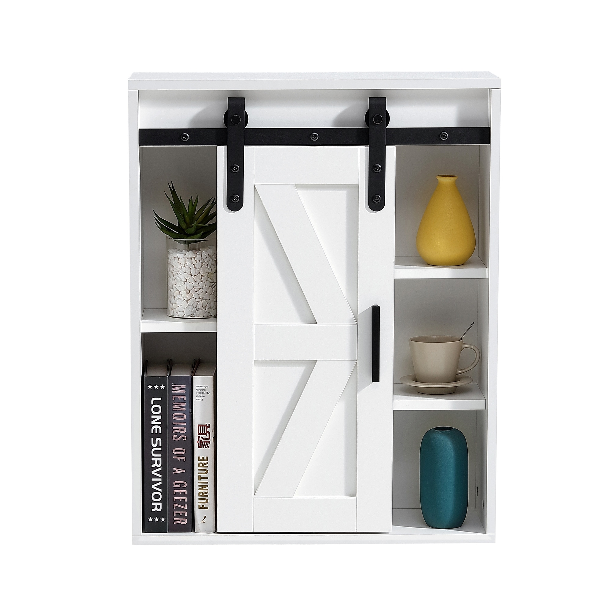 Wall Cabinet Vanity Cabinet with Sliding Door Dressing Cabinet