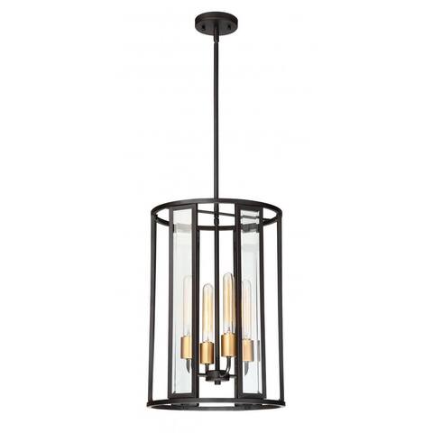 Payne 4-Light Foyer Pendant - Midnight Bronze
