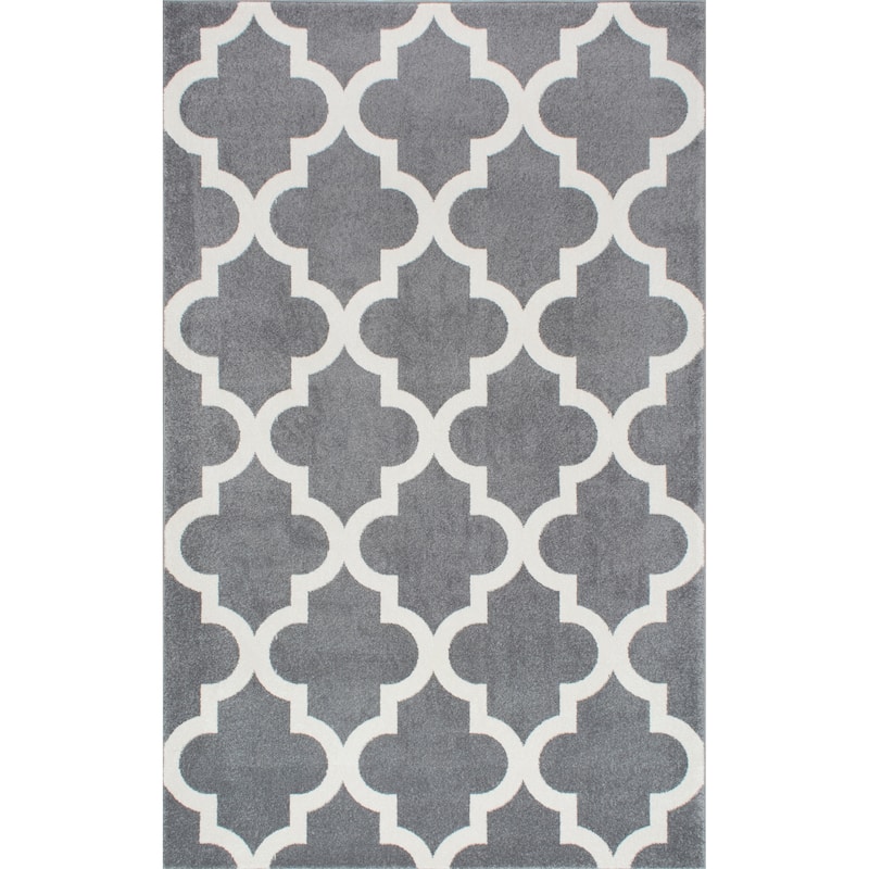 Nuloom Luna Geometric Trellis Area Rug
