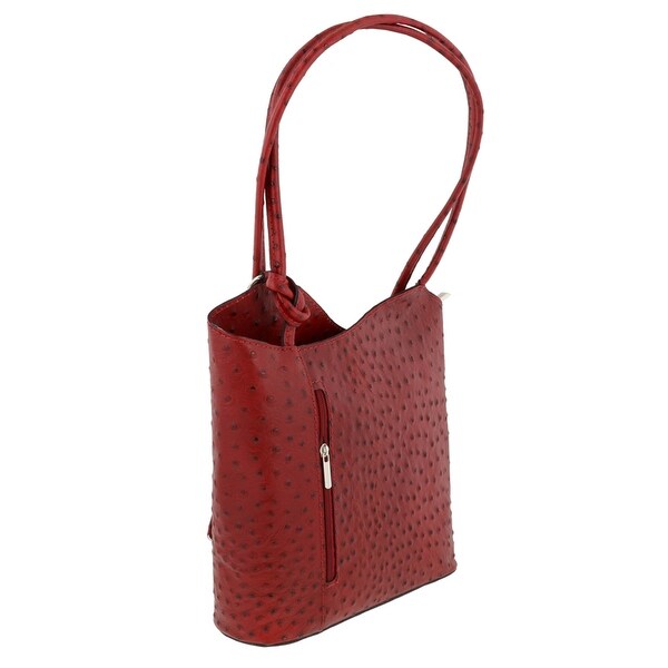 HS Collection HS3005 RO PHOEBE Red Backpack/Shoulder Bag - 12-10-3.5